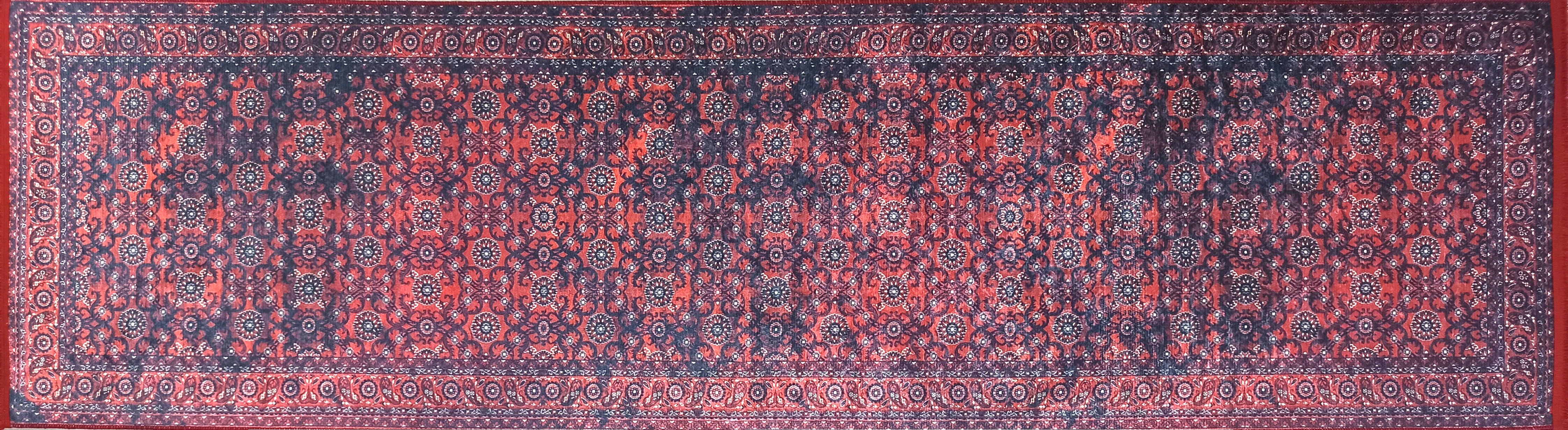 Vintage style Kilim Turkish Vintage Neutral Red Rug