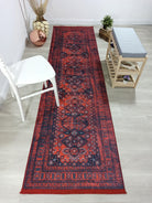 Vintage style Kilim Turkish Vintage Neutral Red Rug