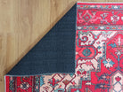 ALin Rug Red Vintage Geometric Faded Rug-Rugs-Fame Rugs-2'x3' ft 60x90 cm-fame