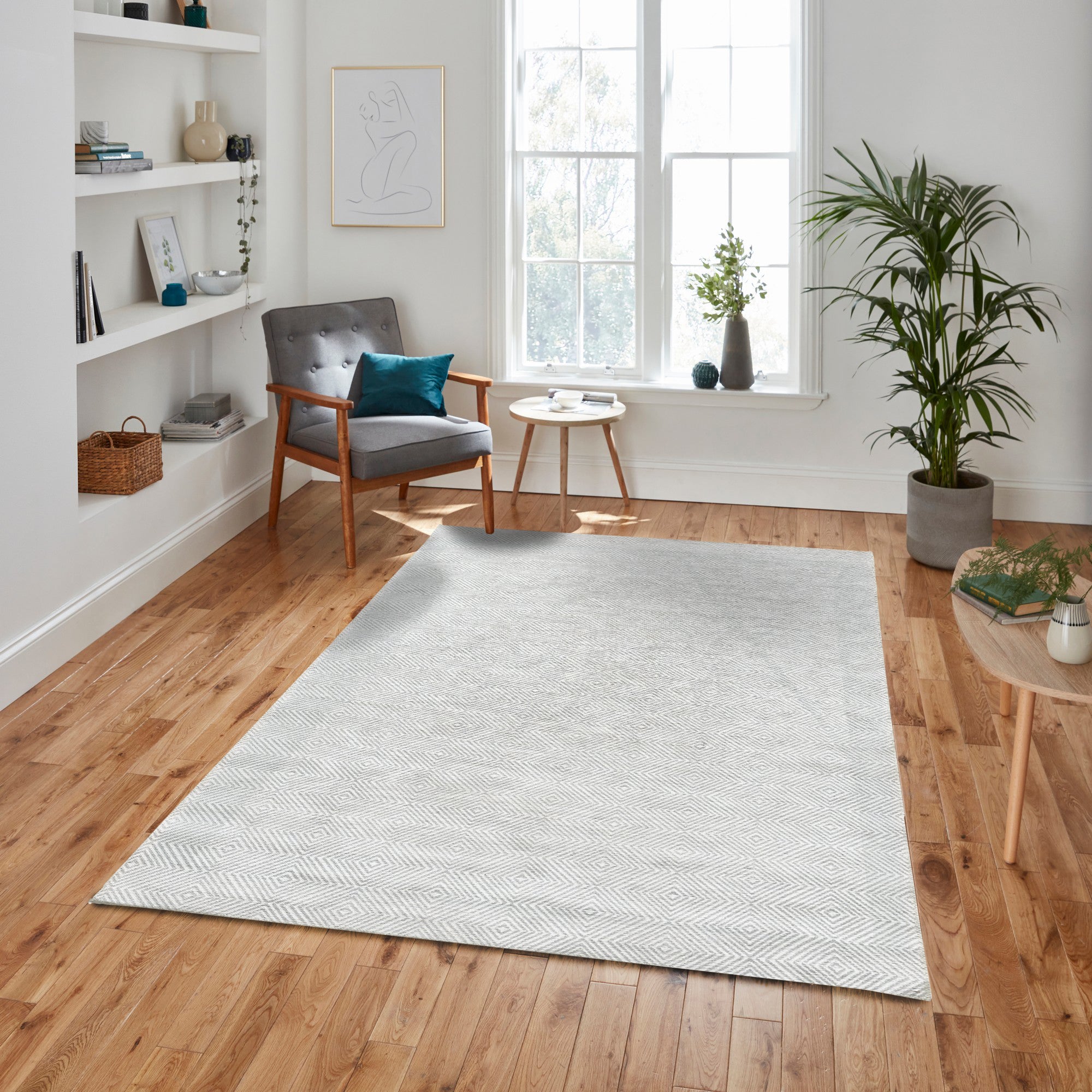 Alivia Modern Turkish Beige Cream Rug-Area Rugs-famerugs-2'x3' ft 60x90cm-fame