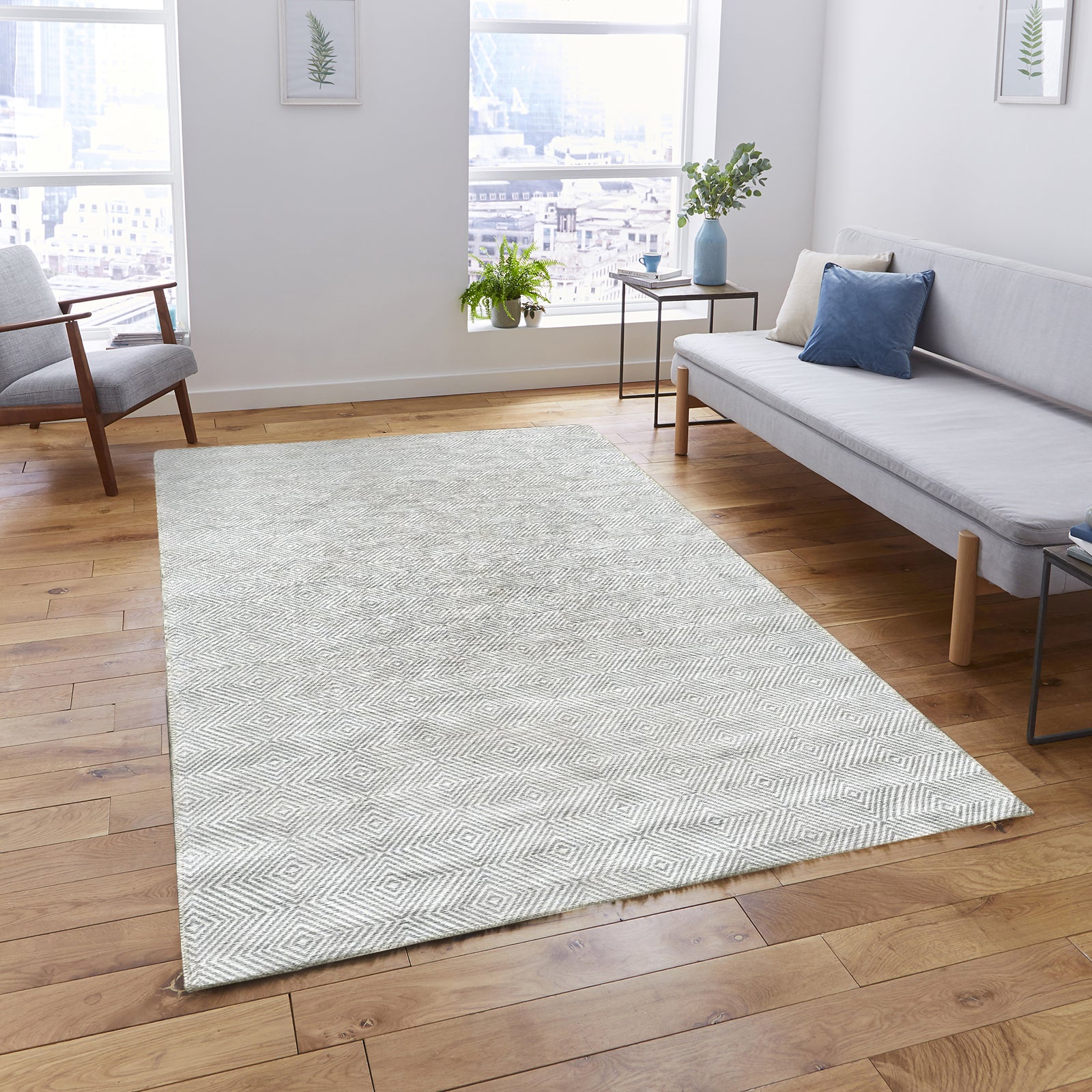 Alivia Modern Turkish Beige Cream Rug-Area Rugs-famerugs-2'x3' ft 60x90cm-fame