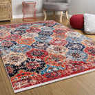 Aman Turkish Multi Color Rug-Fame Rugs-2'x3'ft 60x90cm-fame