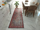 Amra2 Runner Oriental Red Runner Rug-Rugs-Fame Rugs-2'x3' ft 60x90 cm-fame