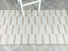 Ana Rug Turkish Neutral Striped Faded Beige Brown Rug-Rugs-Fame Rugs-2'x3' ft 60x90 cm-fame