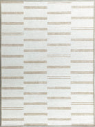 Ana Rug Turkish Neutral Striped Faded Beige Brown Rug-Rugs-Fame Rugs-2'x3' ft 60x90 cm-fame