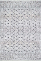 Arda Turkish Kilim Orange & Silver Rug-Fame Rugs-2'x3'ft 60x90cm-White-fame