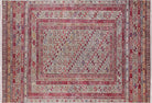 Arsa Turkish Oushak Red Beige Rug-Fame Rugs-2'x3'ft 60x90cm-fame