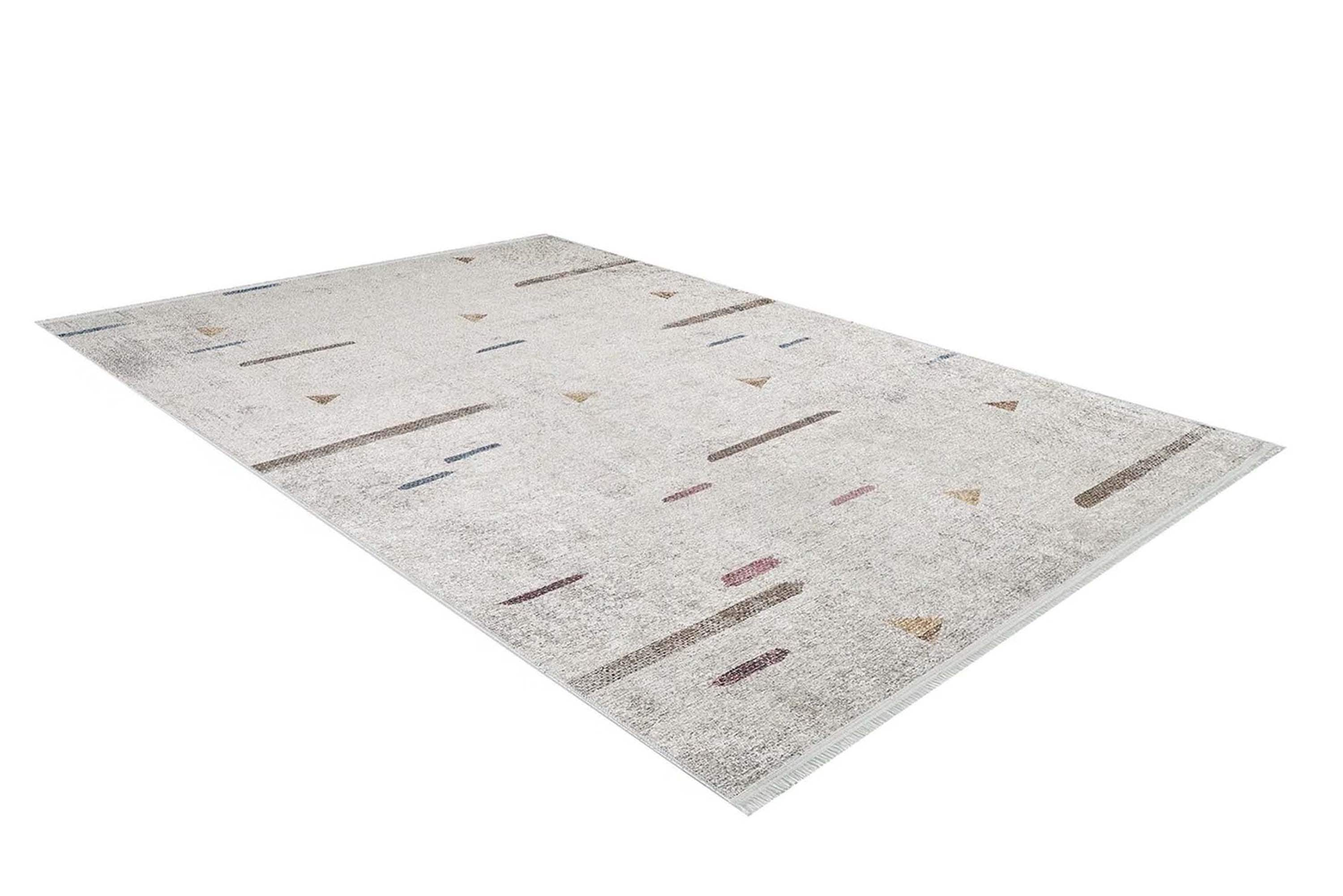 Arsela Turkish White Cream Rug-Fame Rugs-2'x3'ft 60x90cm-fame