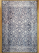 Asena Area Rug | Persian Navy Blue Gray Faded Rug-Rugs-Fame Rugs-2'x3' ft 60x90 cm-fame