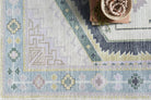 Averill Lavender, Pink & Blue Modern Oushak Rug-Area Rugs-famerugs-2'x3' ft 60x90cm-fame