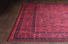 Azra Turkish Vintage Red and Blue Rug-Rugs-Fame Rugs-2'x3' ft 60x90 cm-fame