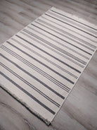 Bara Turkish Modern Pastel Grey Rug-Rugs-Fame Rugs-2'6"x4'9" 80x150cm-fame