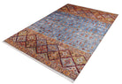 Benya Turkish Kilim Orange Blue Rug-Fame Rugs-2'x3'ft 60x90cm-fame