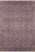 Bura Brown Bokhara Afghan Rug-Fame Rugs-2'x3'ft 60x90cm-fame