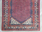 Cheka Turkish Red Beige Runner-Rugs-Fame Rugs-2'x3'ft 60x90cm-fame