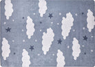 Cloudy Rug Gray Kids Rug-Fame Rugs-2'x3'ft 60x90cm-Gray 1-fame