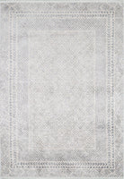 Diala Neutral Distressed Turkish White Gray Rug-Fame Rugs-2'x3'ft 60x90cm-fame