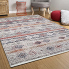 Dina Ethnic Nomad Turkish Rug-Fame Rugs-2'x3'ft 60x90cm-Desing 1-fame