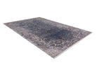 Ece Distressed Black Muted Pink Blush Rug-Fame Rugs-2'x3'ft 60x90cm-fame