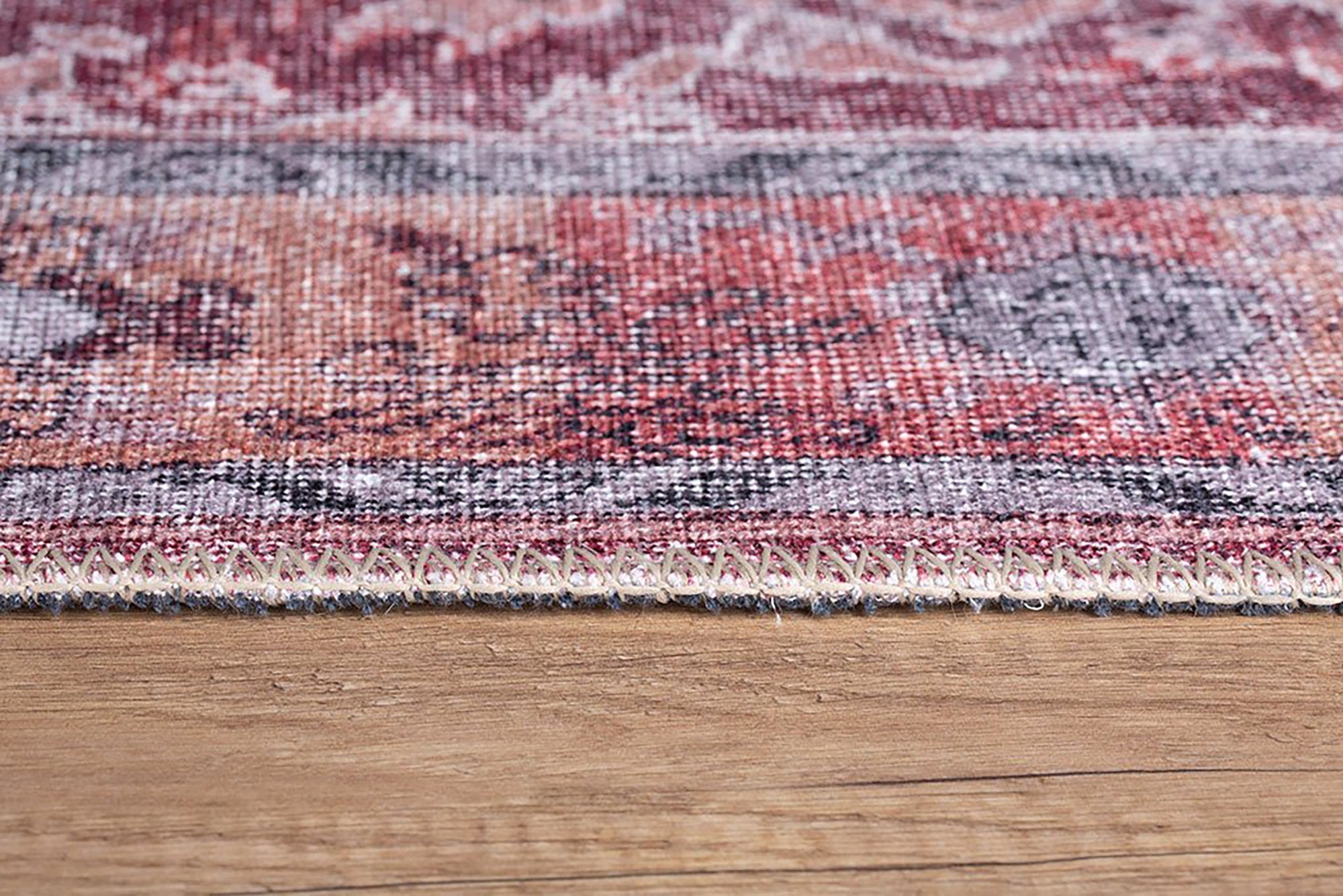 Ella Shabby Chic Oriental Pink Area Rug-Rugs-Fame Rugs-2'x3' ft 60x90 cm-fame