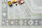 Eloise Faded Pastel Green Modern Oushak Rug-Area Rugs-famerugs-2'x3' ft 60x90cm-fame