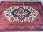 Eyma Rug Vintage Red Bokhara Rug-Rugs-Fame Rugs-2'x3'ft 60x90cm-fame