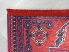 Eyma Rug Vintage Red Bokhara Rug-Rugs-Fame Rugs-2'x3'ft 60x90cm-fame