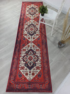 Eyma Rug Vintage Red Bokhara Rug-Rugs-Fame Rugs-2'x3'ft 60x90cm-fame