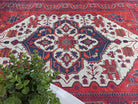 Eyma Rug Vintage Red Bokhara Rug-Rugs-Fame Rugs-2'x3'ft 60x90cm-fame