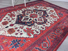 Eyma Rug Vintage Red Bokhara Rug-Rugs-Fame Rugs-2'x3'ft 60x90cm-fame