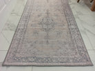 Fara Runner Turkish Neutral Faded Pinkish Beige Runner-Rugs-Fame Rugs-2'x3' ft 60x90 cm-fame