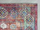 Fedra Turkish Beige Blue Red Rug-Rugs-Fame Rugs-Pink-2'x3' ft 60x90 cm-fame