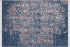 Fiona Floral Turkish Teal Blue Rug-Fame Rugs-2'x3'ft 60x90cm-fame