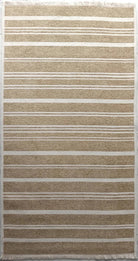 Gama Reversible Kilim Beige & White Rug-Rugs-Fame Rugs-2'6"x4'9" 80x150cm-fame