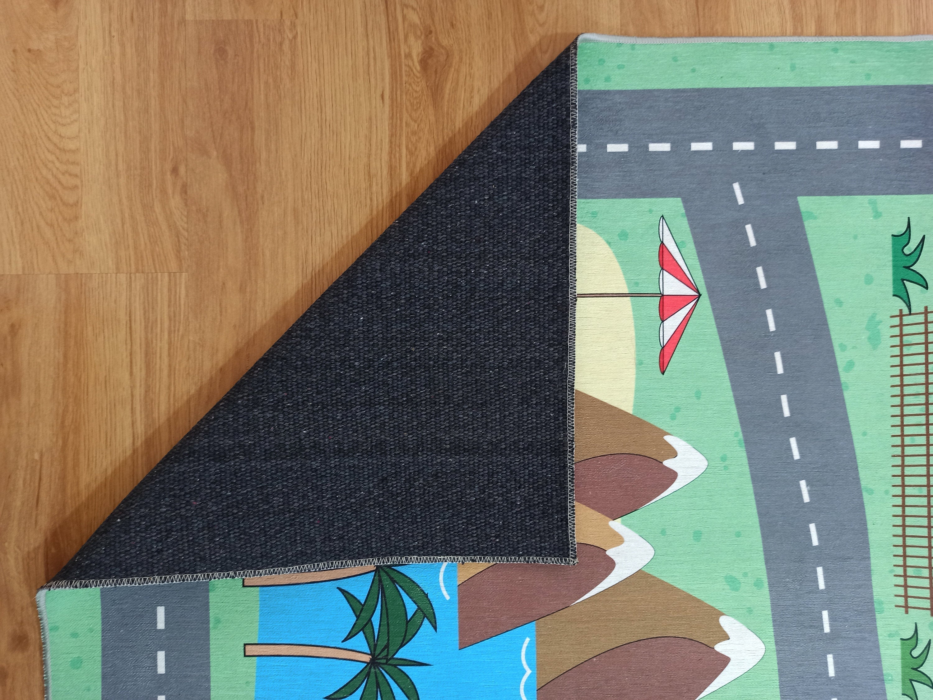 Green Road Rug Play Mat-Rugs-Fame Rugs-2'6"x4'9" 80x150cm-fame