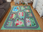 Green Road Rug Play Mat-Rugs-Fame Rugs-2'6"x4'9" 80x150cm-fame