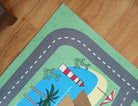 Green Road Rug Play Mat-Rugs-Fame Rugs-2'6"x4'9" 80x150cm-fame