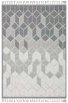 Gri Turkish Modern Kilim Gray Rug-Rugs-Fame Rugs-2'6"x4'9" 80x150cm-fame