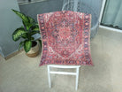 Hana Rug Persian Central Medallion Burgundy Claret Red Pink Rug-Rugs-Fame Rugs-2'x3' ft 60x90 cm-fame