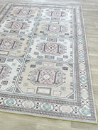 Hazel Brown Cream Modern Turkish Rug-Area Rugs-Fame Rugs-2'x3' ft 60x90cm-fame