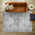 Imani Brown Off-White Modern Turkish Rug-Area Rugs-famerugs-2'x3' ft 60x90cm-fame