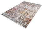 Iva Abstract Ivory Beige Gold Brown Rug-Fame Rugs-2'x3'ft 60x90cm-fame