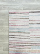 Kalia Faded Modern Turkish Striped Colorful Rug-Area Rugs-famerugs-2'x3' ft 60x90cm-fame