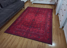 Liza Turkish Red Vintage Distressed Rug-Rugs-Fame Rugs-2'x3' ft 60x90 cm-fame