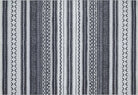 Lunda White Black Striped Rug-Fame Rugs-2'x3'ft 60x90cm-fame