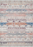 Lupa Turkish Kilim Gray Rug-Fame Rugs-2'x3'ft 60x90cm-Desing 1-fame