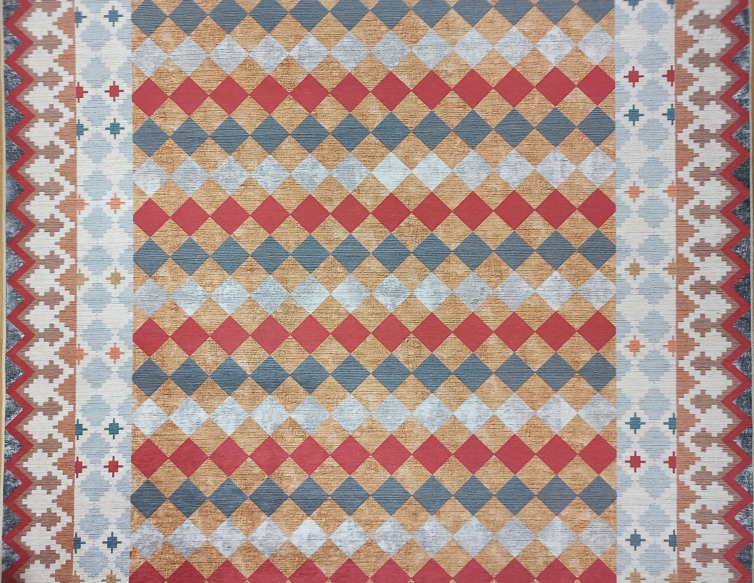 Manya Rug Kilim Flatweave Colorful Rug-Rugs-Fame Rugs-2'x3' ft 60x90 cm-fame