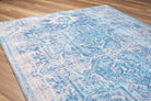 Mavera Blue & Faded Turquoise Persian Rug-Rugs-Fame Rugs-2'x3' ft 60x90 cm-fame