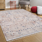 Miera Turkish Beige Rug-Fame Rugs-2'x3'ft 60x90cm-fame