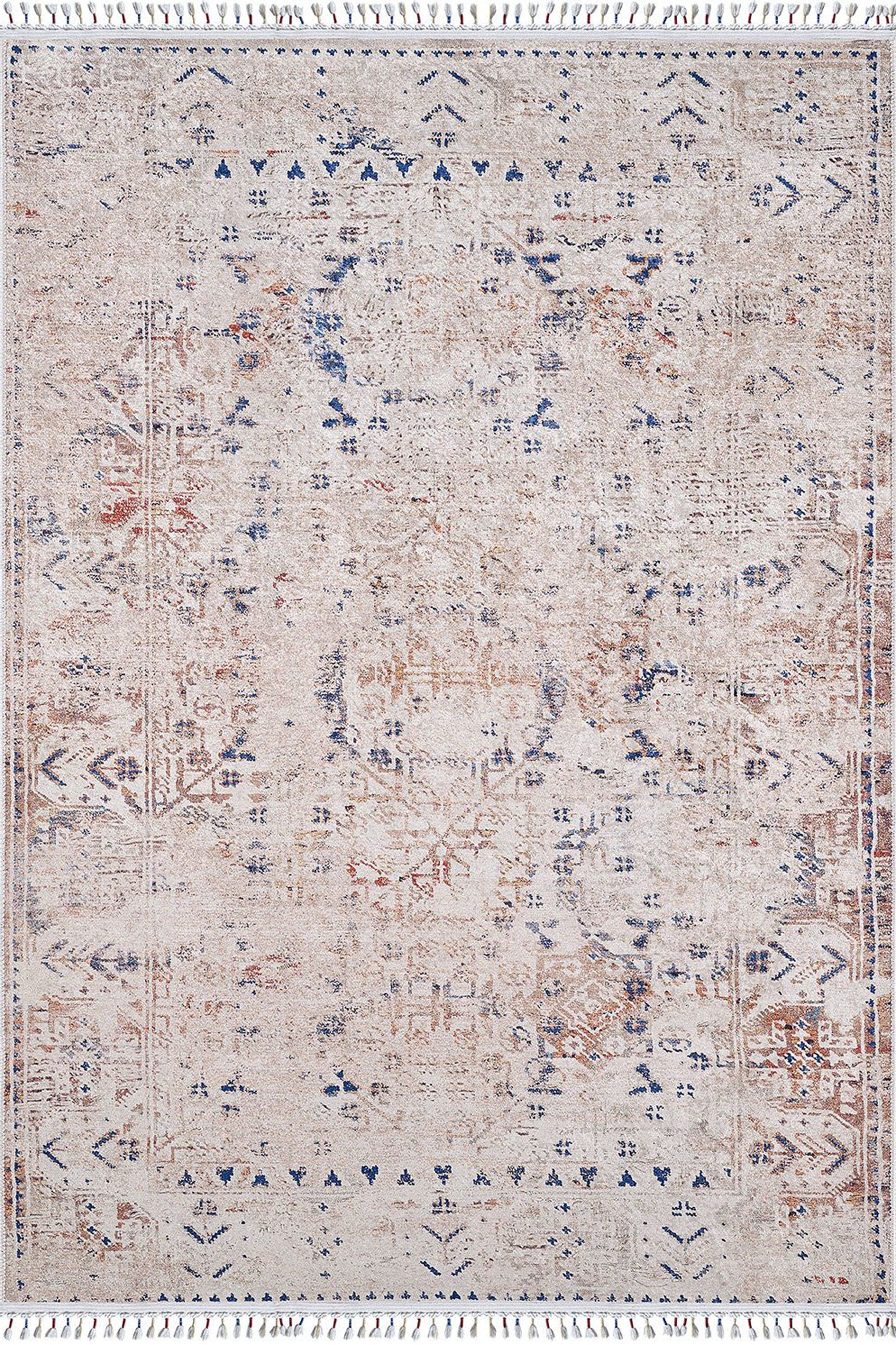 Miera Turkish Beige Rug-Fame Rugs-2'x3'ft 60x90cm-fame